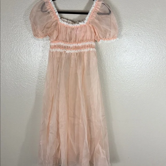 Selkie The Evening Sand Boudoir Dress in Evening Sand - Picture 7 of 8